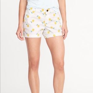 Old Navy lemon print shorts